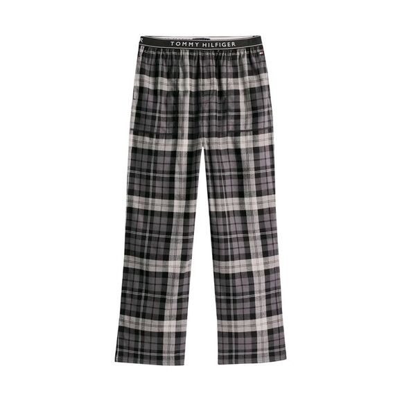 Tommy Hilfiger Other - Tommy Hilfiger Mens Flannel Plaid Pajama Bottoms / Black